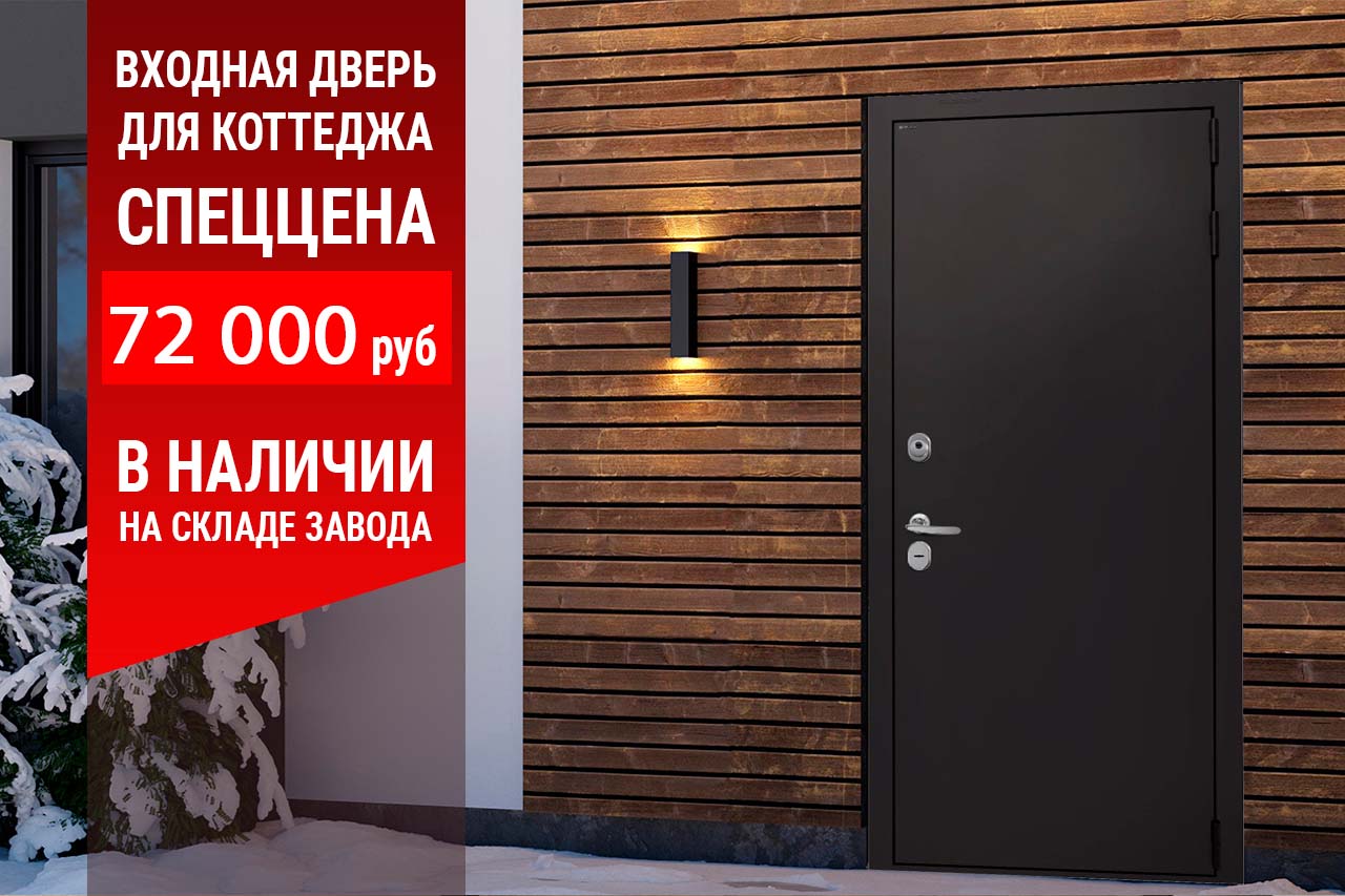 Стальная дверь по акции 2025